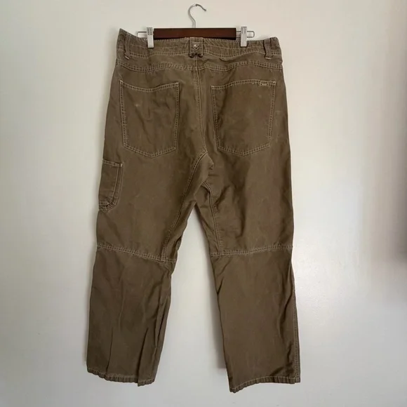KÜHL Crag Series Men’s Hiking Pants 36x30 Brown Outdoor Work Utility - Picture 2 of 16
